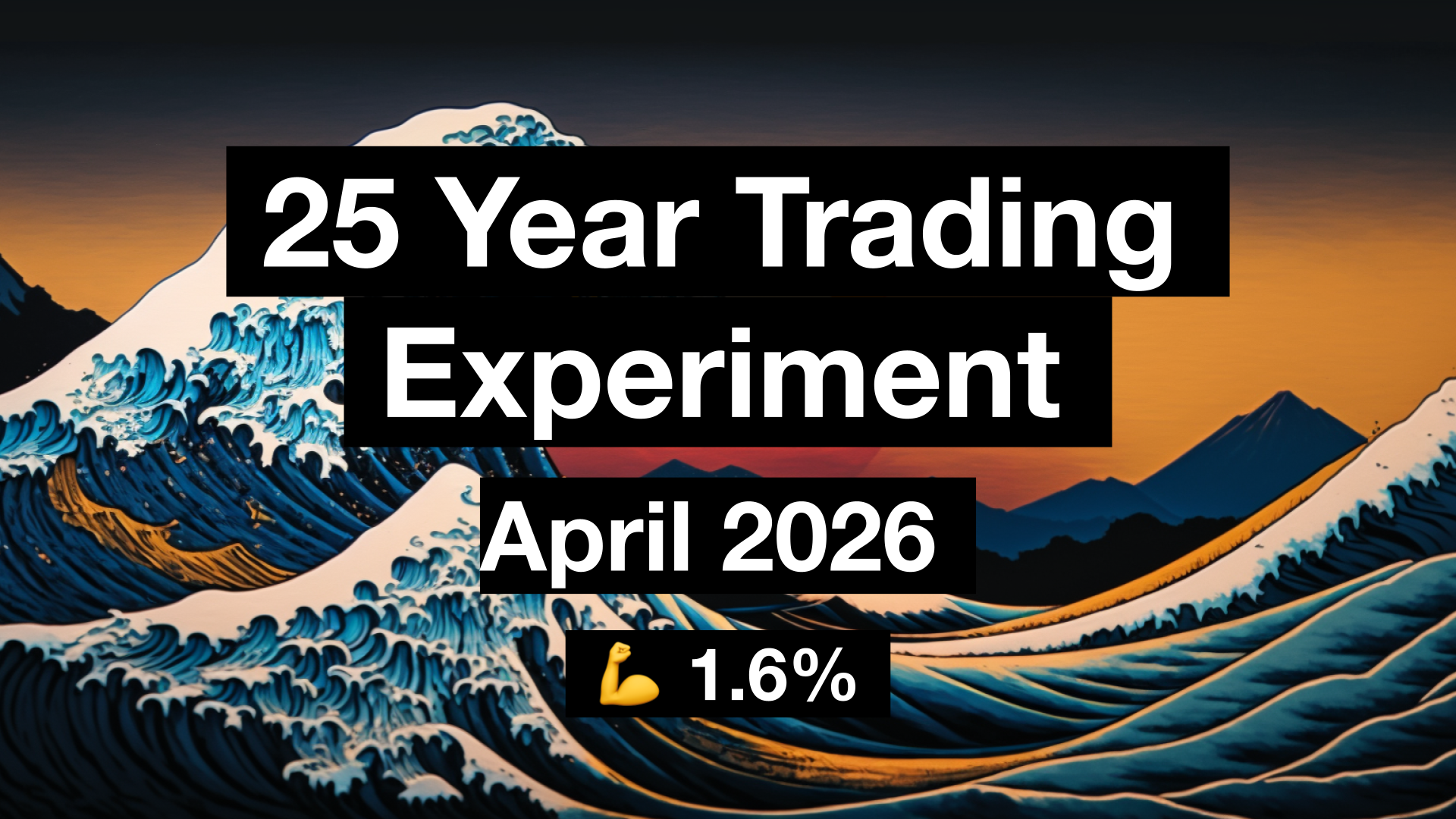 Portfolio Update: 25 Year Trading Experiment | April 2026