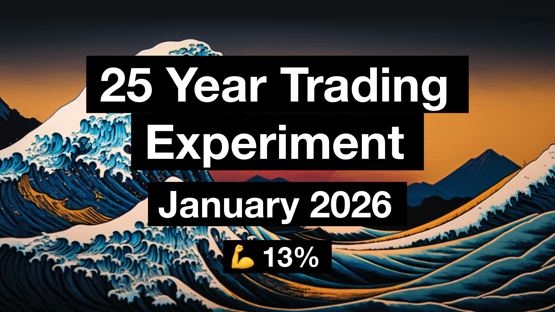 Portfolio Update: 25 Year Trading Experiment | January 2026